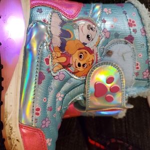 Girls Light up snow boots